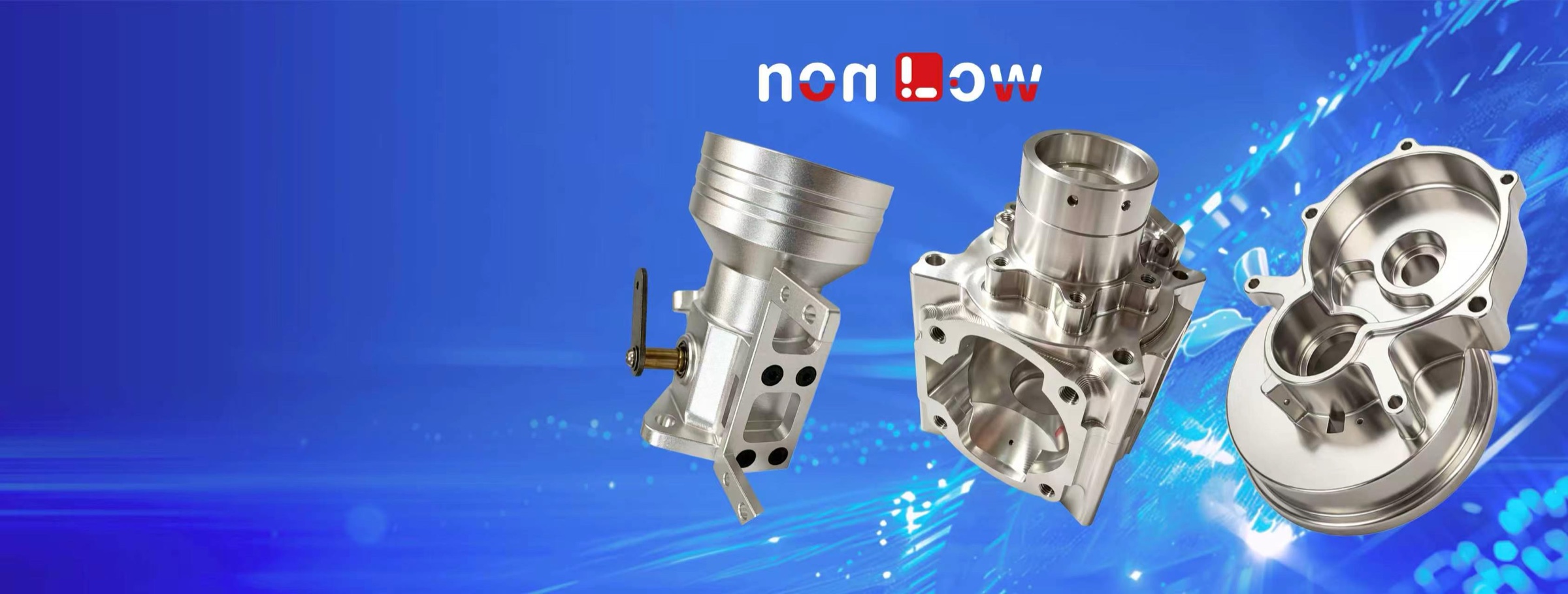 NONLOW CNC precision machined aluminum components