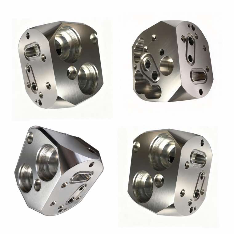 custom CNC machined precision metal parts for OEM manufacturing