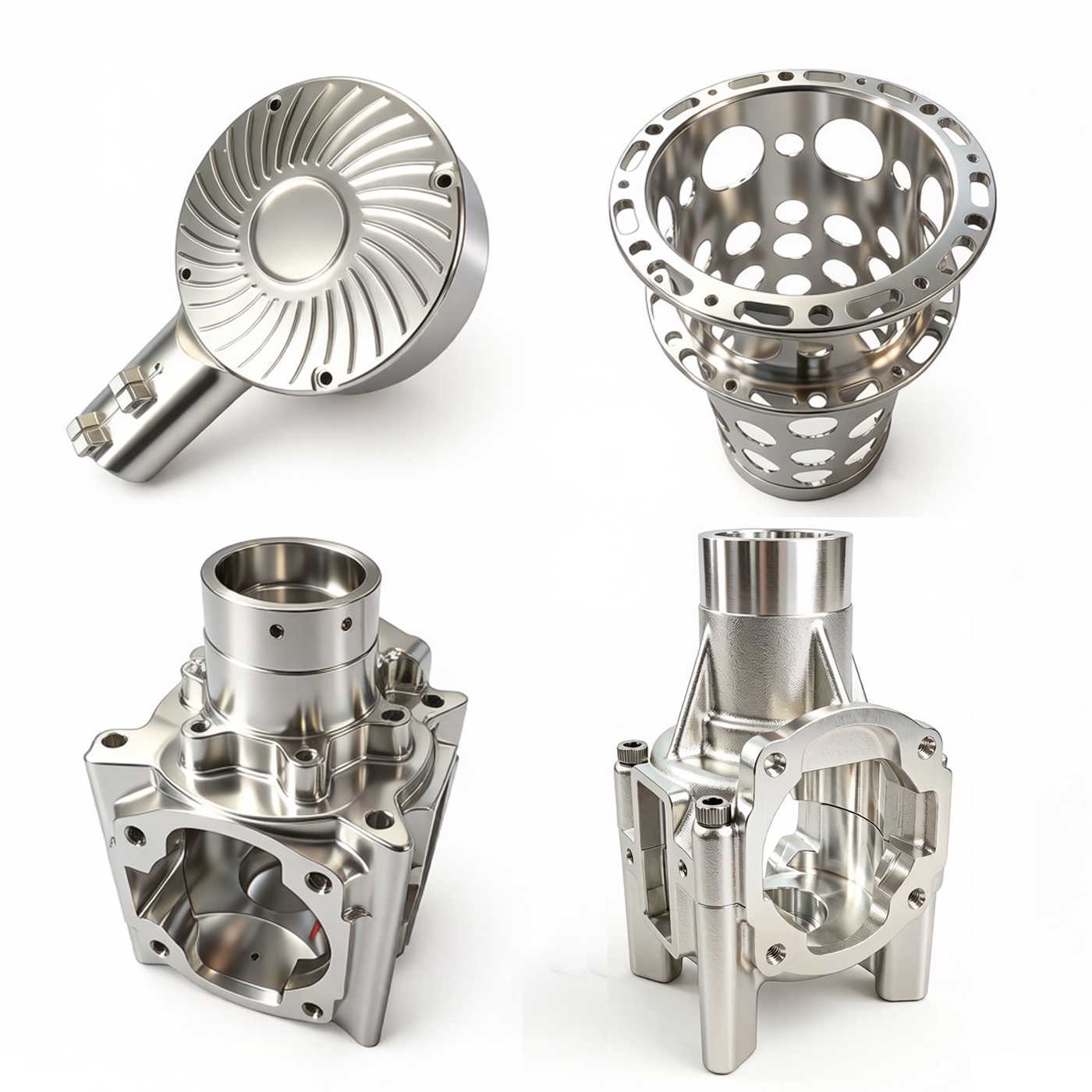 Custom CNC machined precision housings and complex assemblies